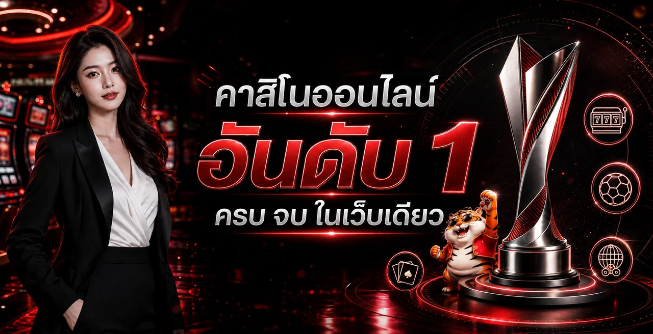 แบนเนอร์ Scarlet Online รวมคาสิโน สล็อต และกีฬา